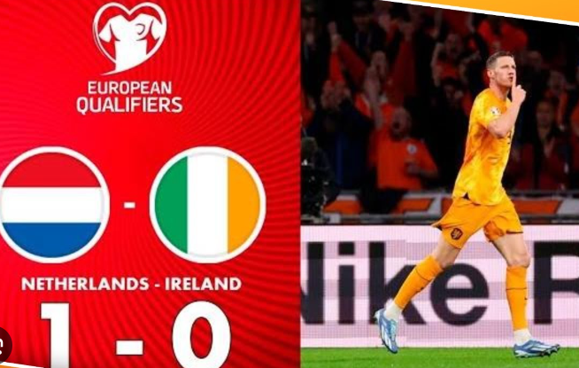 Nederland kwalificeert zich voor Euro 2024 met zege op Ierland